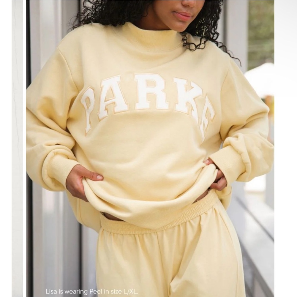 PARKE Yellow Heritage Varsity Mockneck